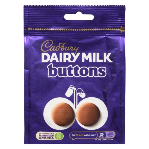 Picture of CADBURY DAIRY MILK - GIANT BUTTONS                             