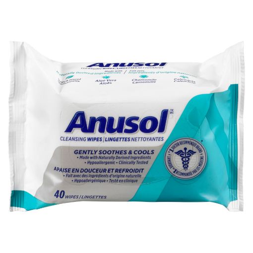 Picture of ANUSOL CLEANSING WIPES 40S