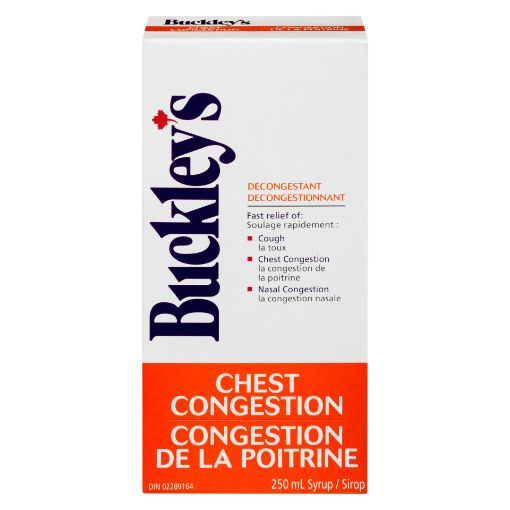 Picture of BUCKLEYS DECONGESTANT - CHEST CONGESTION SYRUP 250ML