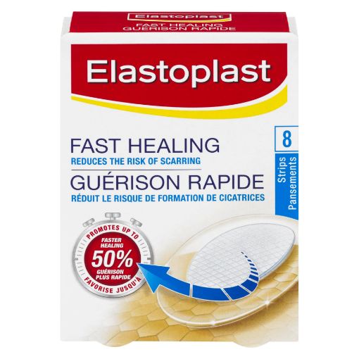 Picture of ELASTOPLAST BANDAGE - FAST HEALING GEL STRIPS - LARGE 8S                   