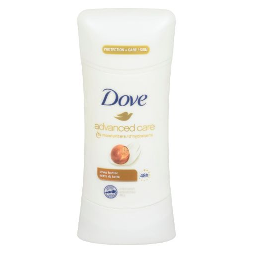 Picture of DOVE ADVANCED CARE INVISIBLE SOLID ANTIPERSPIRANT - SHEA BUTTER 74GR       