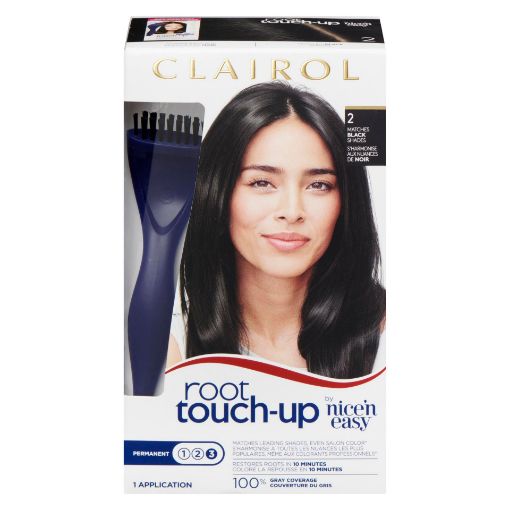 Picture of CLAIROL NICE N EASY ROOT TOUCH UP - 2 BLACK                                