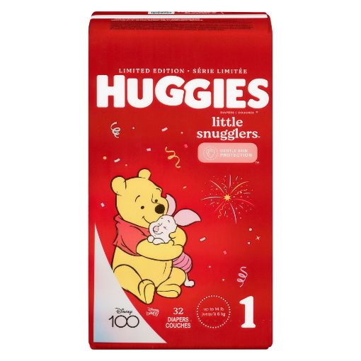 Picture of HUGGIES LITTLE SNUGGLERS DIAPERS STEP 1 JUMBO PACK 32S