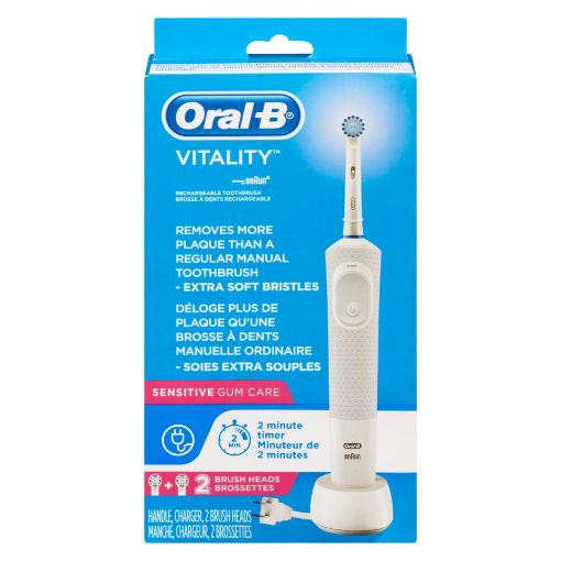 Picture of ORAL-B VITALITY TOOTHBRUSH - RECHARGABLE - SENSITIVE                       