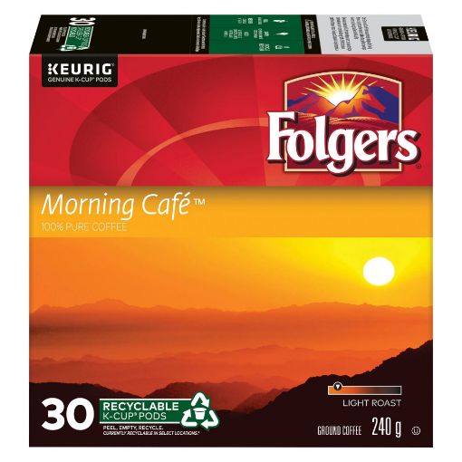 Picture of FOLGERS MORNING CAFE 240GR 30S