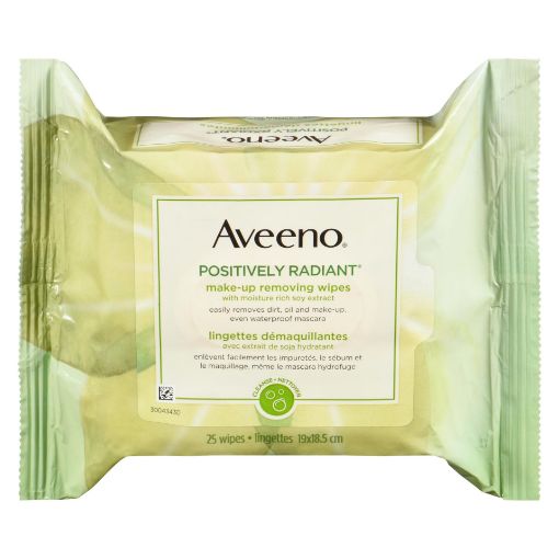 Picture of AVEENO POSITIVELY RADIANT WIPES 25S                                        