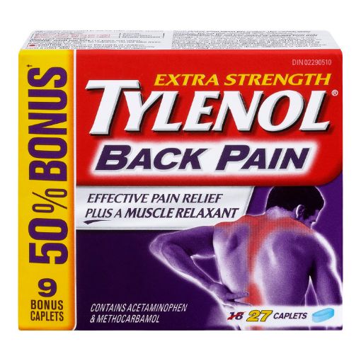Picture of TYLENOL BACK PAIN - BONUS PACK 18+9S