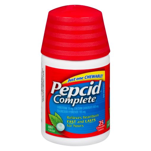 Picture of PEPCID COMPLETE MINT - CHEWABLE TABLET 25S                                 