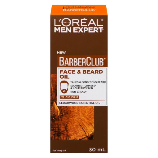Picture of LOREAL MEN BARBER CLUB BEARD OIL 30ML                                      