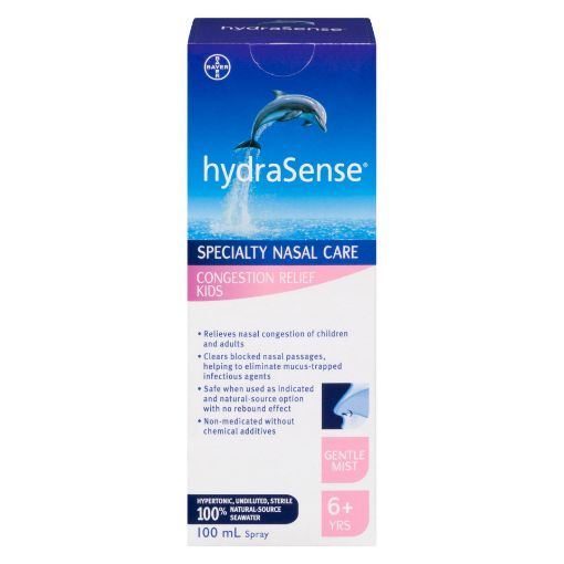 Picture of HYDRASENSE NASAL SPRAY - CONGESTION RELIEF - KIDS 100ML