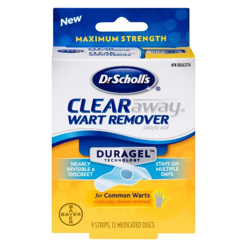 Picture of DR. SCHOLLS CLEAR AWAY WART REMOVER DURAGEL 9S                             