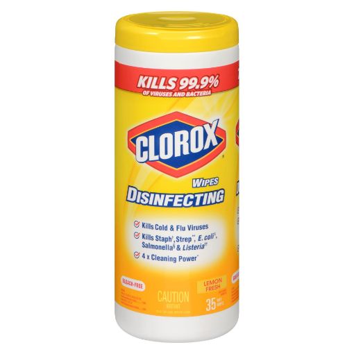 Picture of CLOROX DISINFECTING WIPES - LEMON FRESH 35S