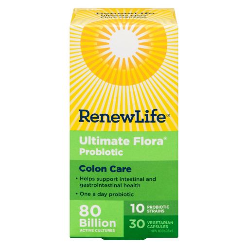 Picture of RENEW LIFE ULTIMATE FLORA PROBIOTIC COLON CARE - VEGETABLE CAPSULES 30S