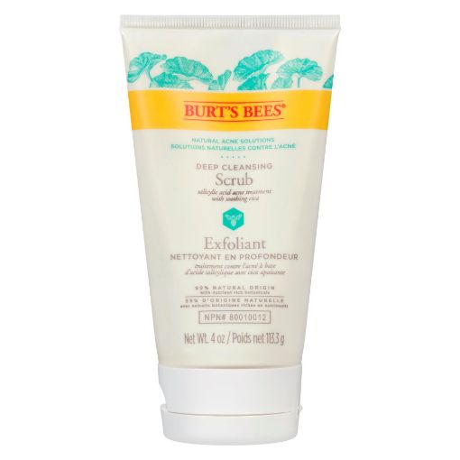 Picture of BURTS BEES NATURAL ACNE SOLUTIONS DEEP CLEANSING SCRUB 113.3GR