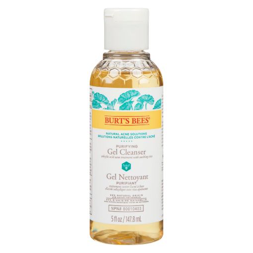 Picture of BURTS BEES NATURAL ACNE SOLUTIONS PURIFYING GEL CLEANSER 145ML