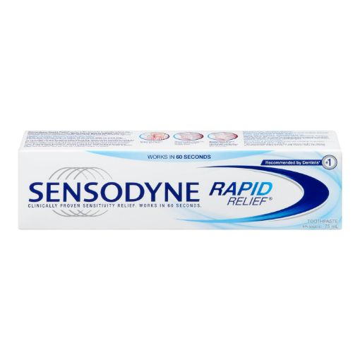 Picture of SENSODYNE RAPID RELIEF TOOTHPASTE 75ML
