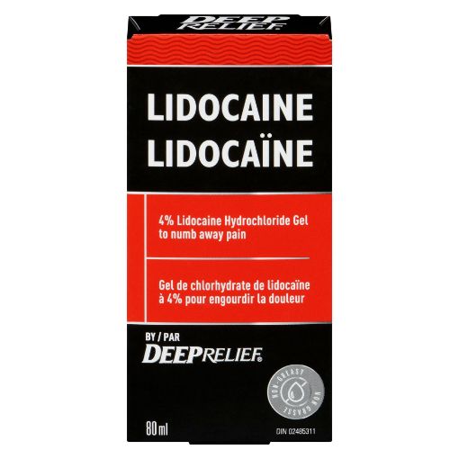 Picture of DEEP RELIEF LIDOCAINE 80ML