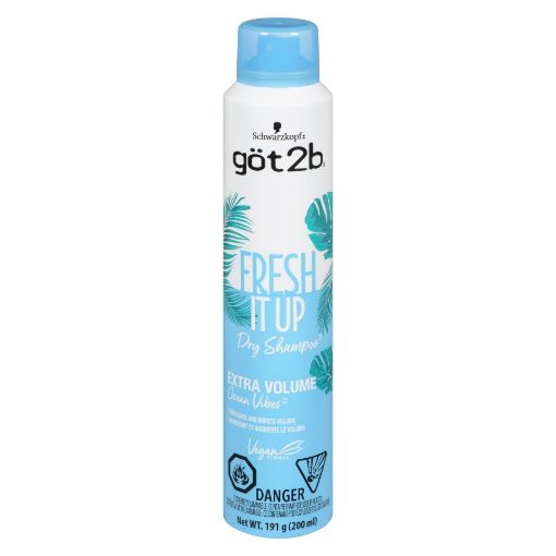 Picture of GOT2B DRY SHAMPOO - FRESH IT UP TROPICAL BOOST 122GR                       