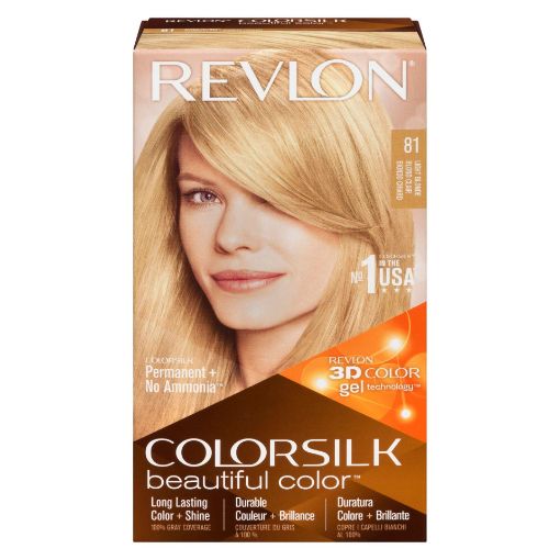 Picture of REVLON COLORSILK HAIR COLOUR - LIGHT BLONDE 81                             