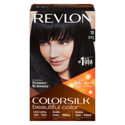 Picture of REVLON COLORSILK HAIR COLOUR - BLACK 10                                    