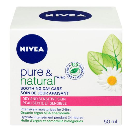 Picture of NIVEA VISAGE PURE and NATURAL SOOTHING DAY CARE 50ML