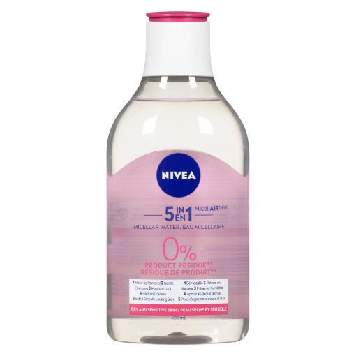 Picture of NIVEA ALL-IN-1 MICELLAR WATER - DRY and SENSITIVE SKIN 400ML