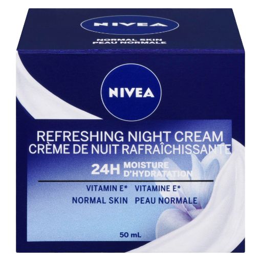 Picture of NIVEA 24H MOISTURE BOOST + REFRESH NIGHT CREAM 50ML                        
