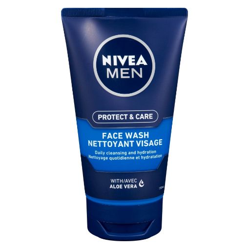 Picture of NIVEA FOR MEN DOUBLE ACTION FACE WASH 150ML                                