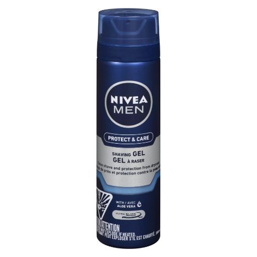 Picture of NIVEA FOR MEN PROTECT and CARE SHAVE GEL 198GR
