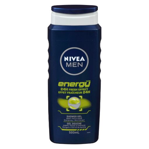 Picture of NIVEA FOR MEN SHOWER GEL - ENERGY 500ML                                    