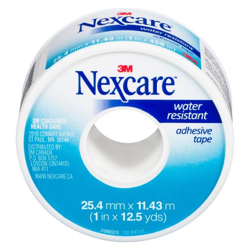 Picture of 3M NEXCARE SURGICAL TAPE WATER RESISTANT 1INX12.5YD                        