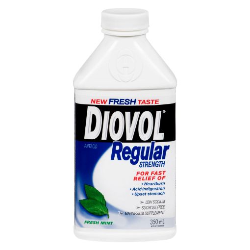 Picture of DIOVOL REGULAR STRENGTH FRESH MINT 350ML                      