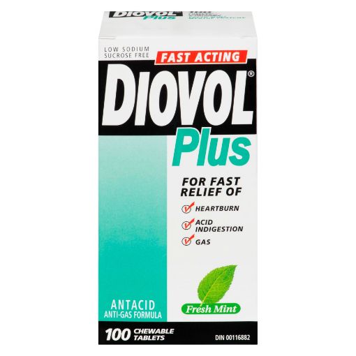 Picture of DIOVOL PLUS - MINT TABLETS 100S                           