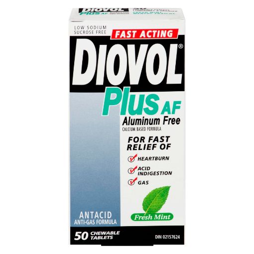 Picture of DIOVOL PLUS AF - FRESH MINT TABLET 50S                                     