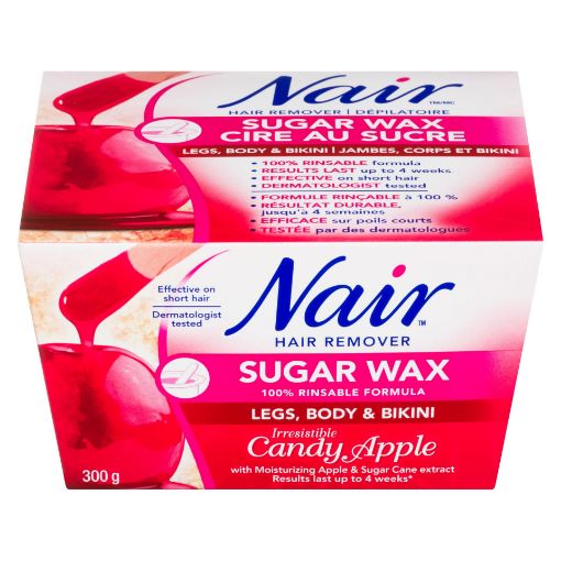 Picture of NAIR SUGAR WAX - CANDY APPLE 300GR                                         