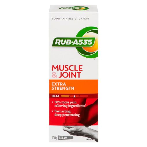 Picture of RUB A535 MUSCLE and JOINT EXTRA STRENGTH CREAM 100GR
