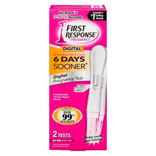Picture of FIRST RESPONSE PREGNANCY TEST - DIGITAL 2S                                 