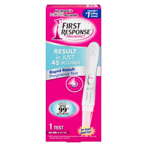 Picture of FIRST RESPONSE PREGNANCY TEST - RAPID RESULTS