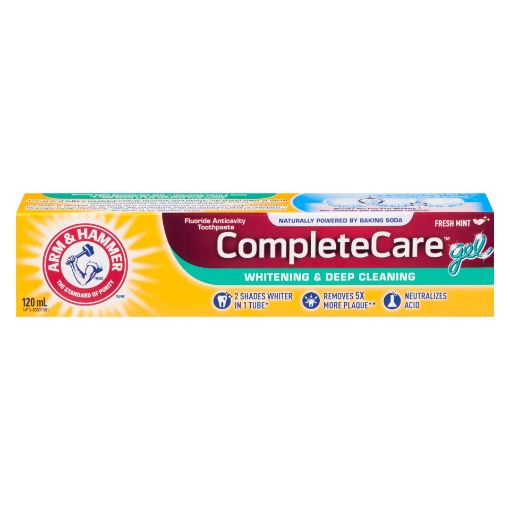 Picture of ARM and HAMMER COMPLETE CARE GEL TOOTHPASTE - WHITENING and DEEP CLEANING 120ML
