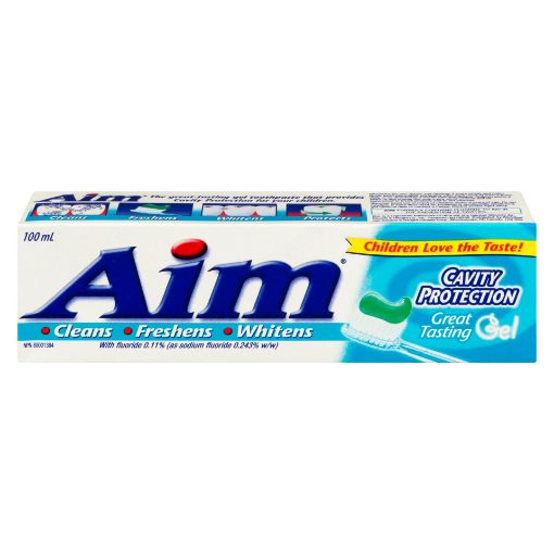 Picture of AIM TOOTHPASTE - GEL FLUORIDE 100ML                 