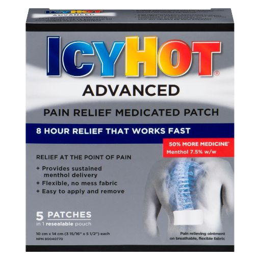 Picture of ICY HOT ADVANCE PATCH 5S                                                   