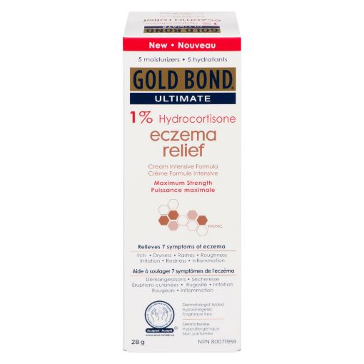Picture of GOLD BOND ULTIMATE 1% HYDROCORTISONE ECZEMA RELIEF CREAM 28GR