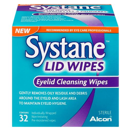 Picture of SYSTANE LID WIPES 32S                                                      