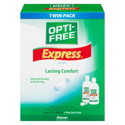 Picture of OPTI-FREE EXPRESS NO RUB TWIN PACK 2X300ML                                 