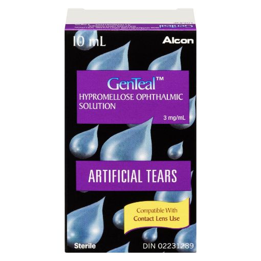 Picture of GENTEAL ARTIFICAL TEARS DROPS 10ML                                         