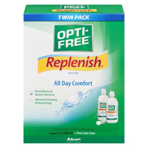 Picture of OPTI-FREE REPLENISH SOLUTION TWIN PACK 2X300ML                             