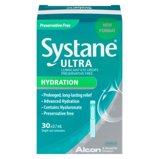 Picture of SYSTANE ULTRA HYDRATION PRESERVATIVE FREE 30X0.7ML                         