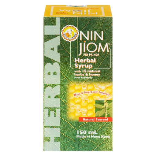 Picture of NIN JIOM HERBAL THROAT and COUGH SYRUP 150ML