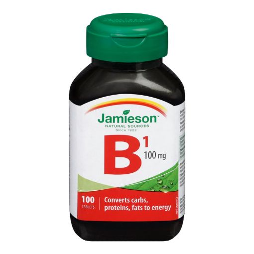 Picture of JAMIESON VITAMIN B1 100MG TABLET 100S