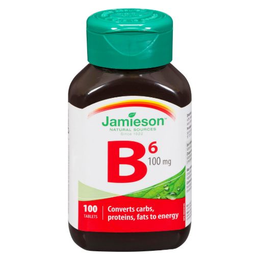 Picture of JAMIESON VITAMIN B6 100MG TABLET 100S